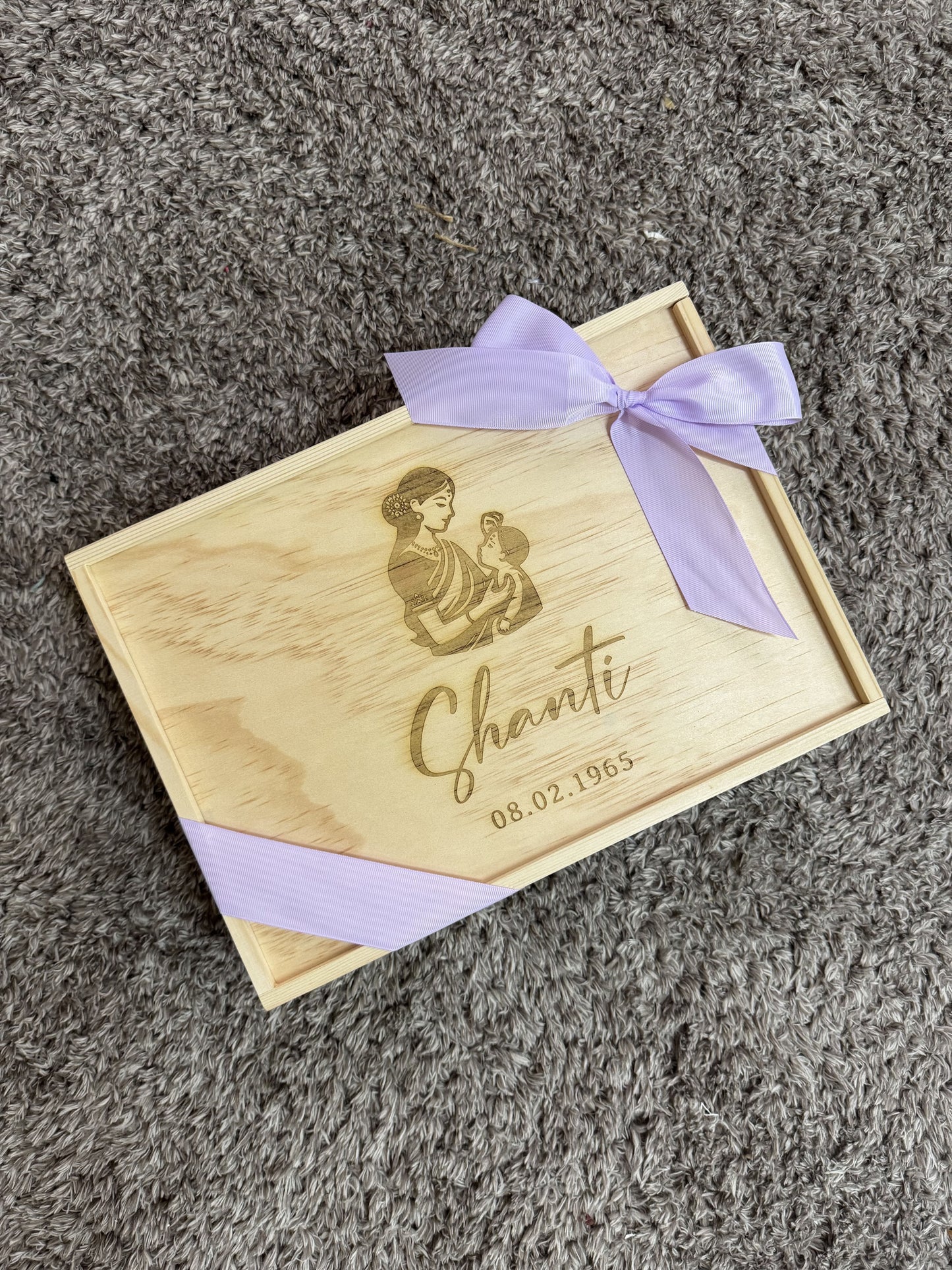 Wooden Keepsake Box | Medium