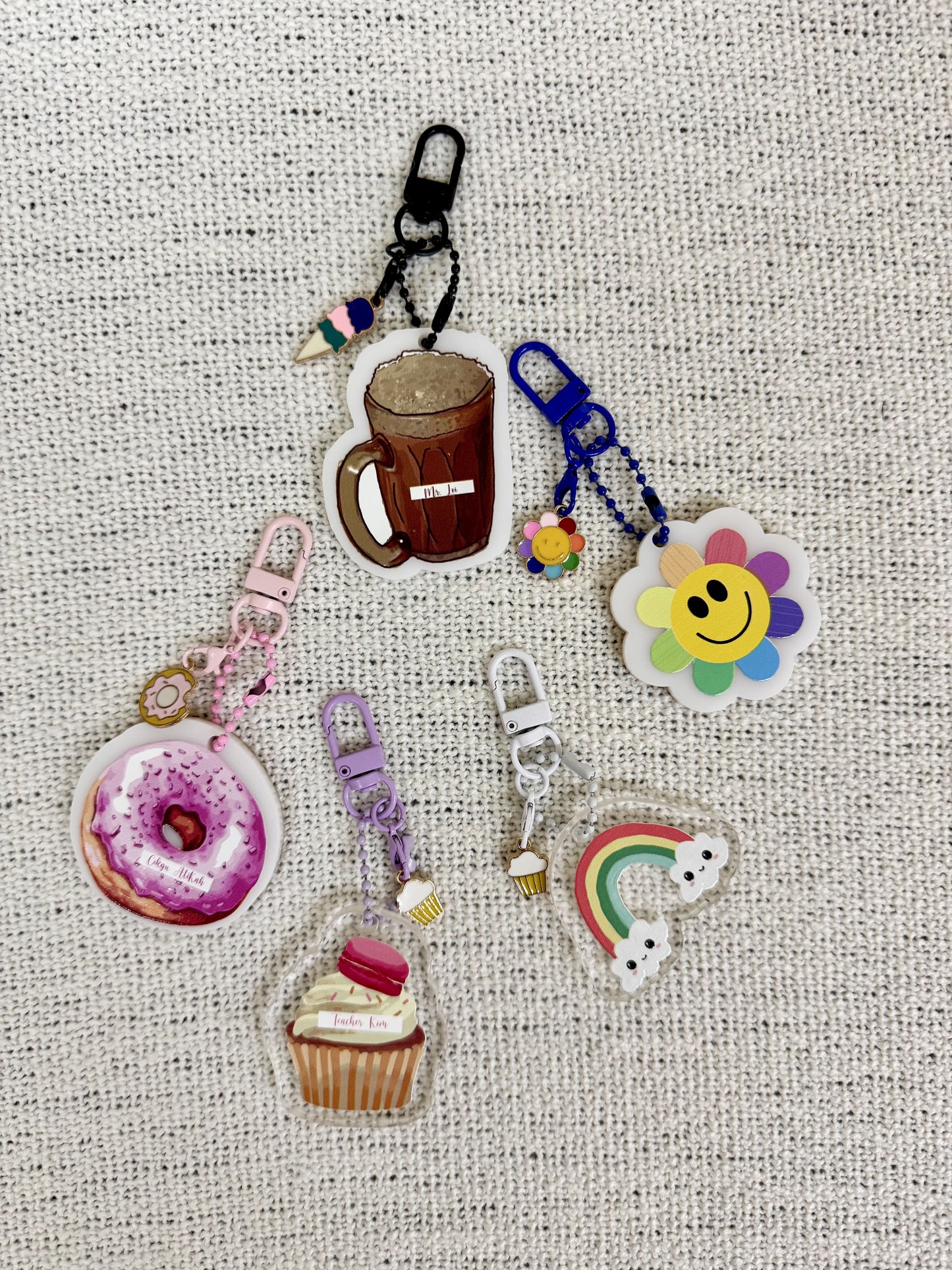 Little Loop Co. | Teacher's Day Special | Acrylic Keychains
