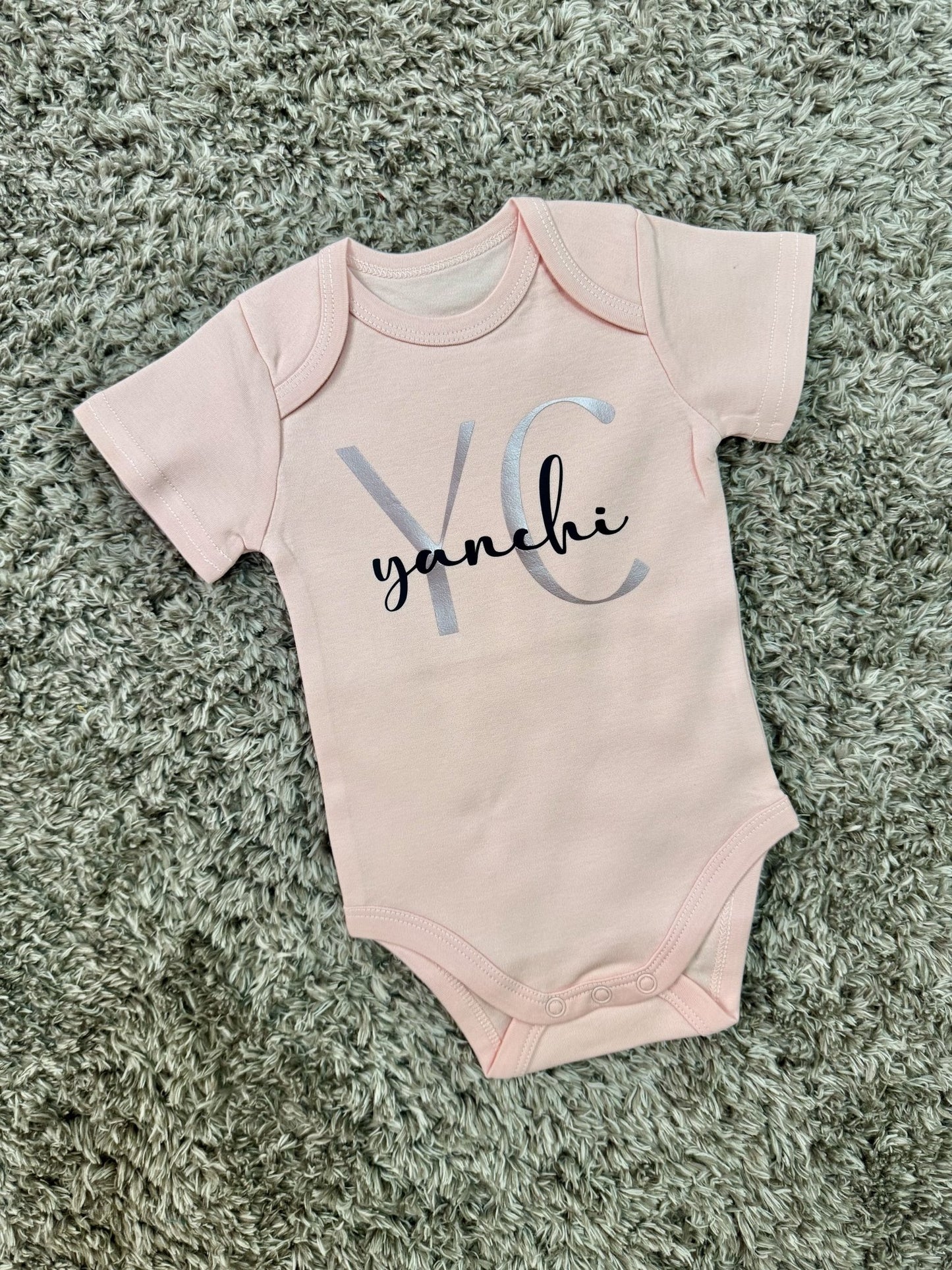 Baby Introduction Onesie - Personalized Gift - The Chic Habitat