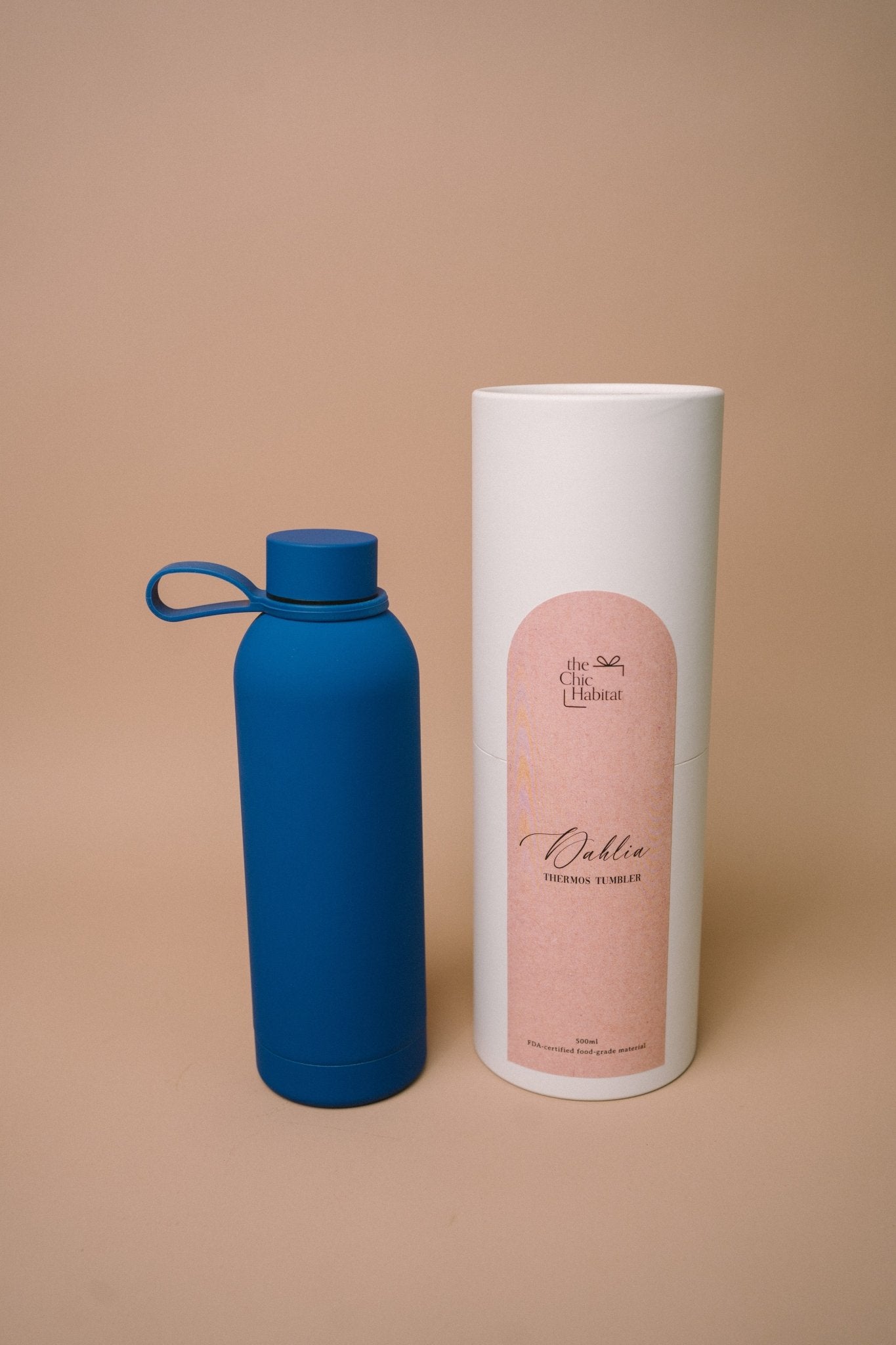 Dahlia Thermos Tumbler (Ocean Edition) - The Chic Habitat