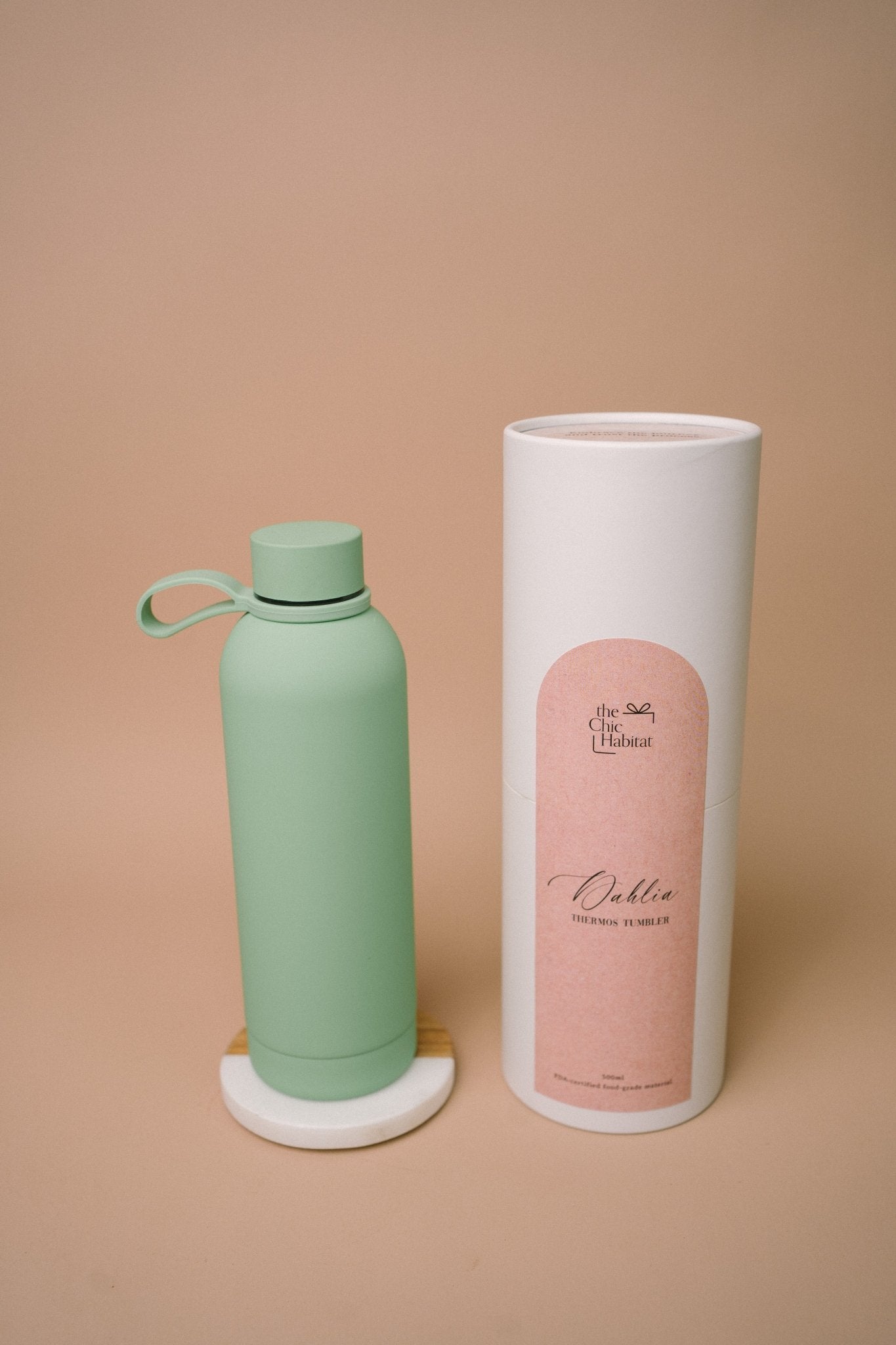 Dahlia Thermos Tumbler (Ocean Edition) - The Chic Habitat