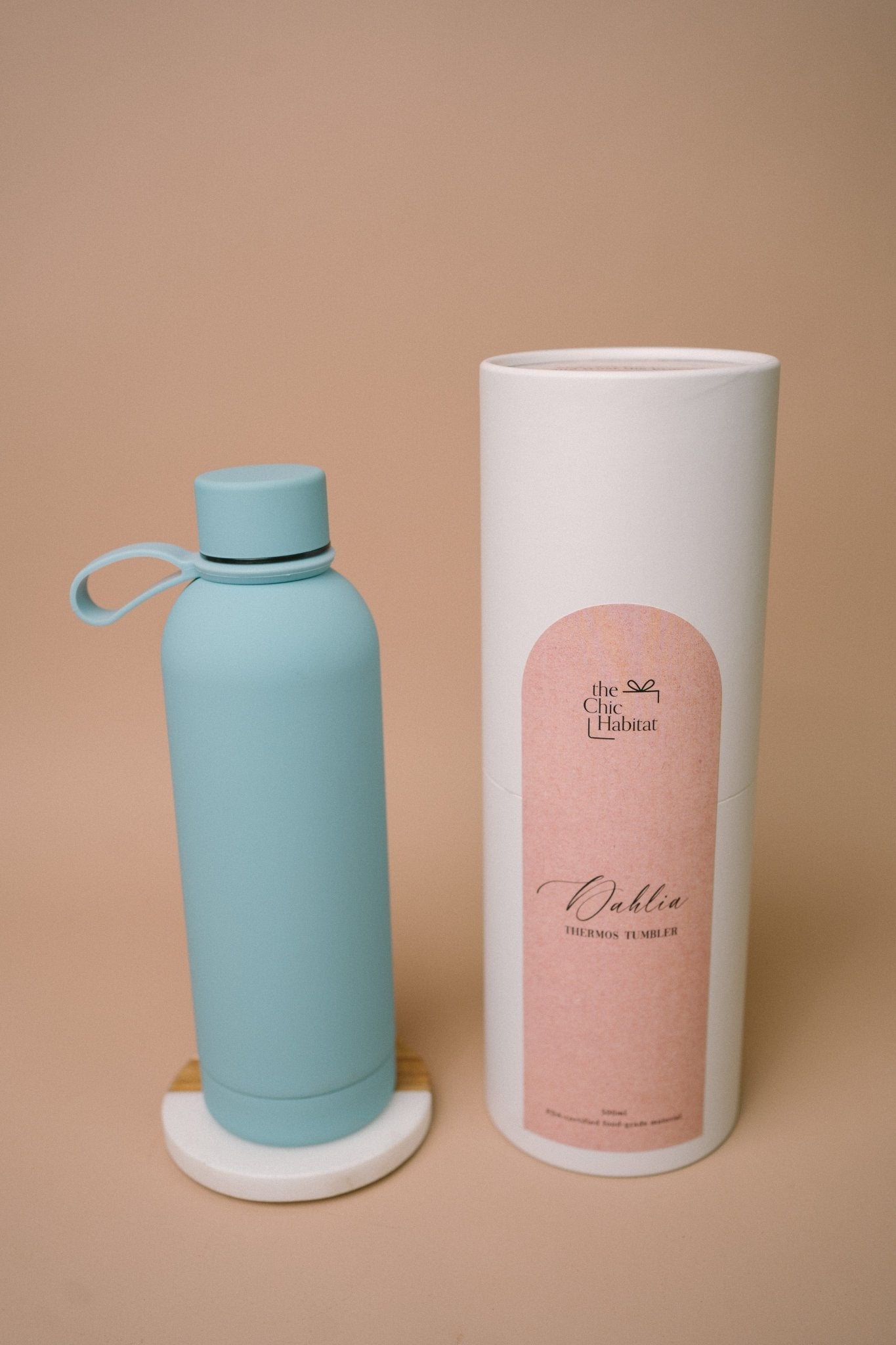 Dahlia Thermos Tumbler (Ocean Edition) - The Chic Habitat