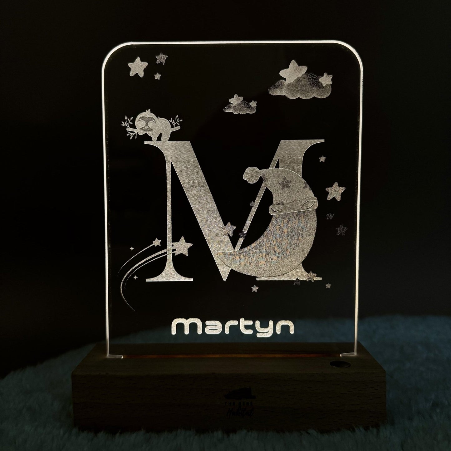 Dreamy Baby Glow | Acrylic LED Night Light - Personalized Gift - The Chic Habitat