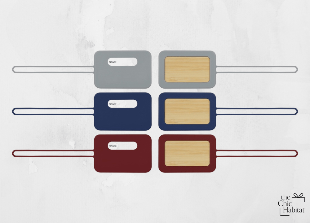 Eco Travel Tag - Personalized Gift - The Chic Habitat