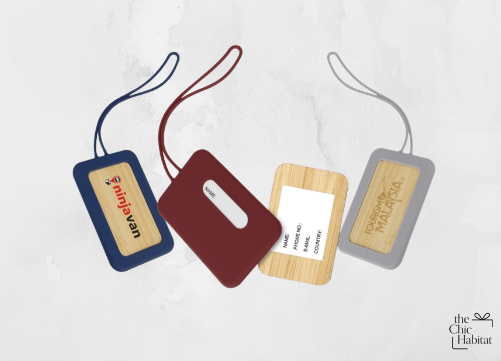 Eco Travel Tag - Personalized Gift - The Chic Habitat