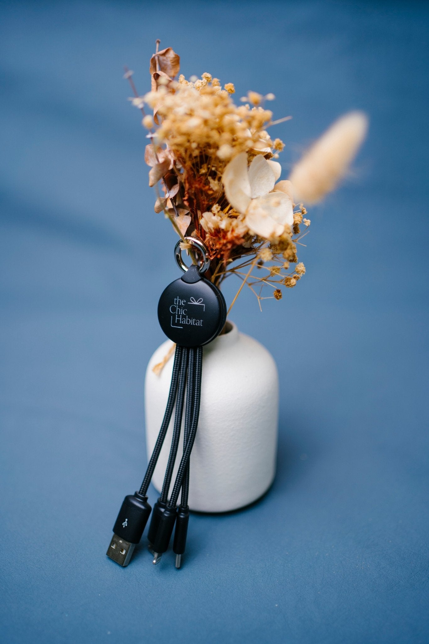 FlexCharge Trio | 3 - in - 1 Charging Cable - Personalized Gift - The Chic Habitat
