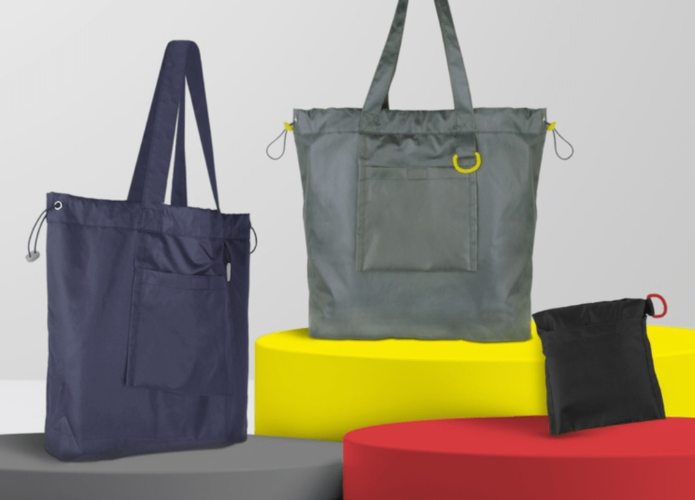 FoldEase | Foldable Shopping Bag - Personalized Gift - The Chic Habitat