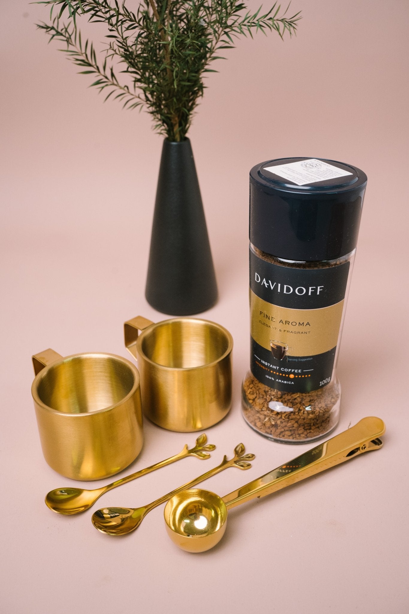 Gift Set | For THEM - Shimmer & Sip Set - Personalized Gift - The Chic Habitat