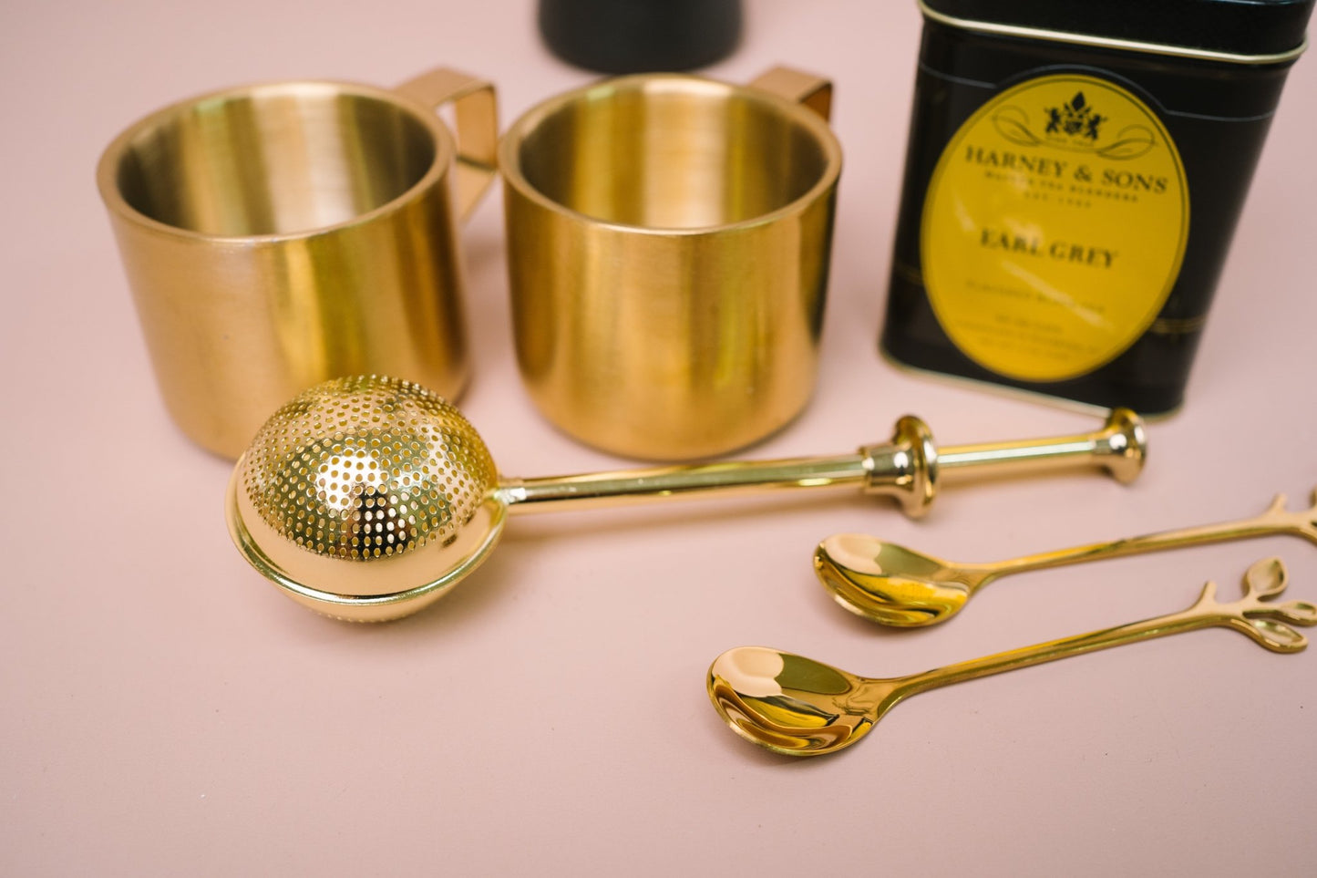 Gift Set | For THEM - Shimmer & Sip Set - Personalized Gift - The Chic Habitat
