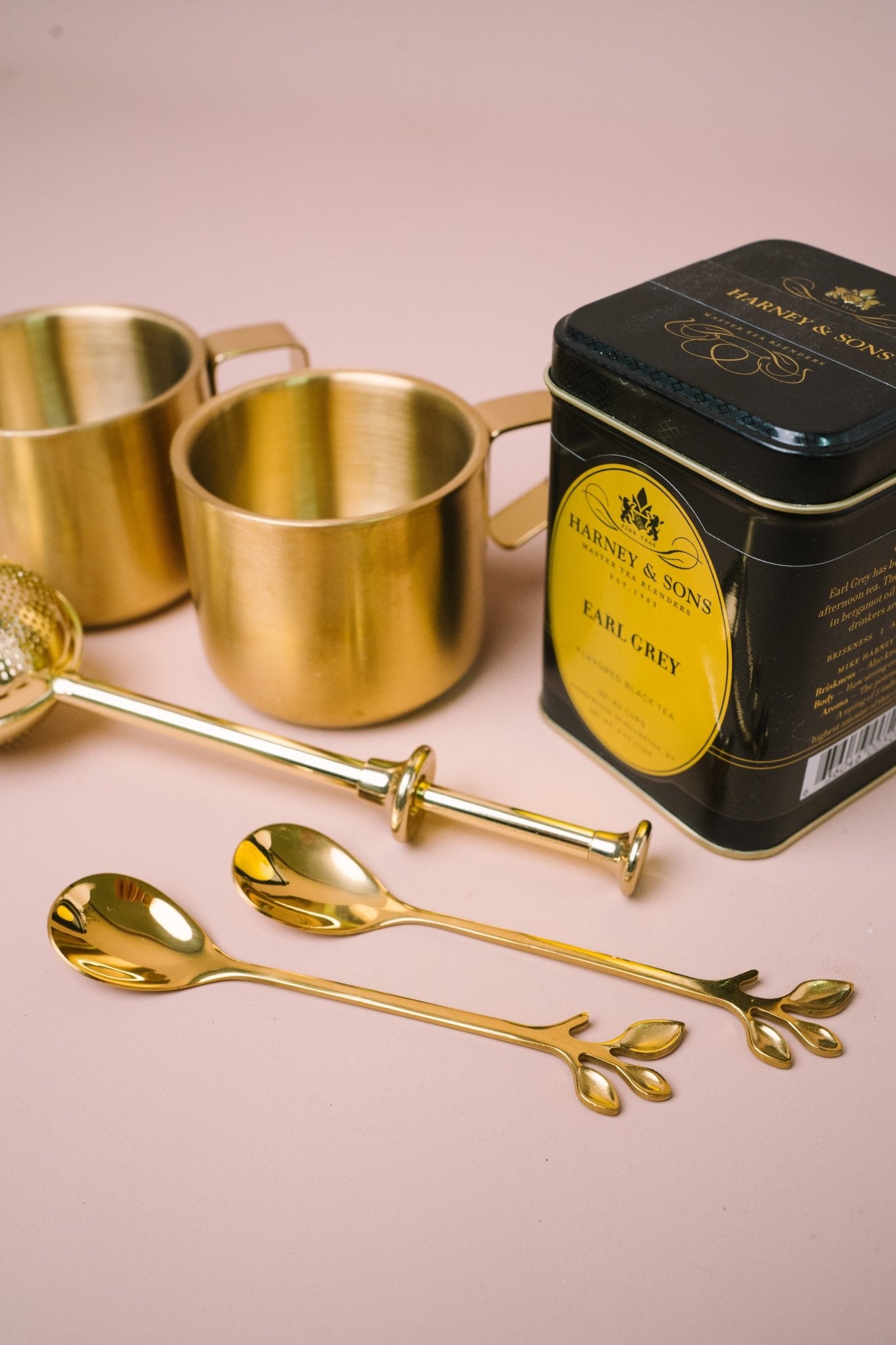 Gift Set | For THEM - Shimmer & Sip Set - Personalized Gift - The Chic Habitat