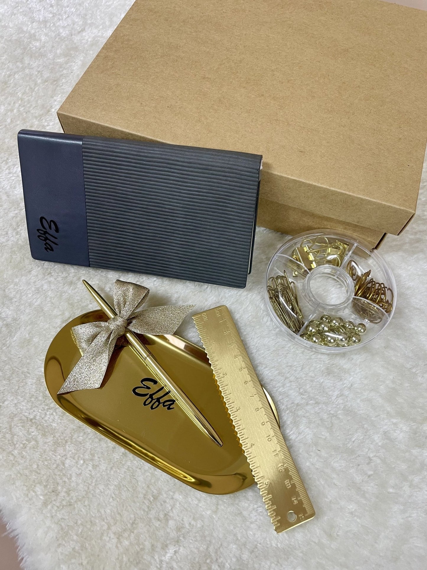 Gift Set | Luxe Desk Essentials - Personalized Gift - The Chic Habitat