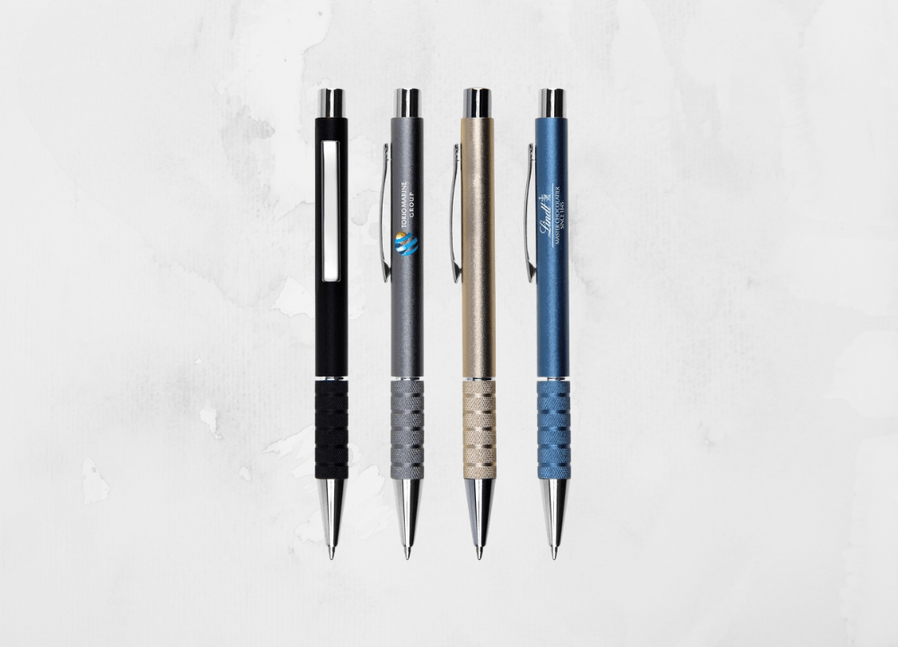 GripLine | Metal Ball Pen - Personalized Gift - The Chic Habitat
