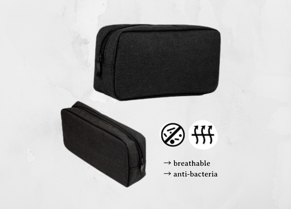 HydroGuard | Water Repellent Travel Gadget Pouch - Personalized Gift - The Chic Habitat