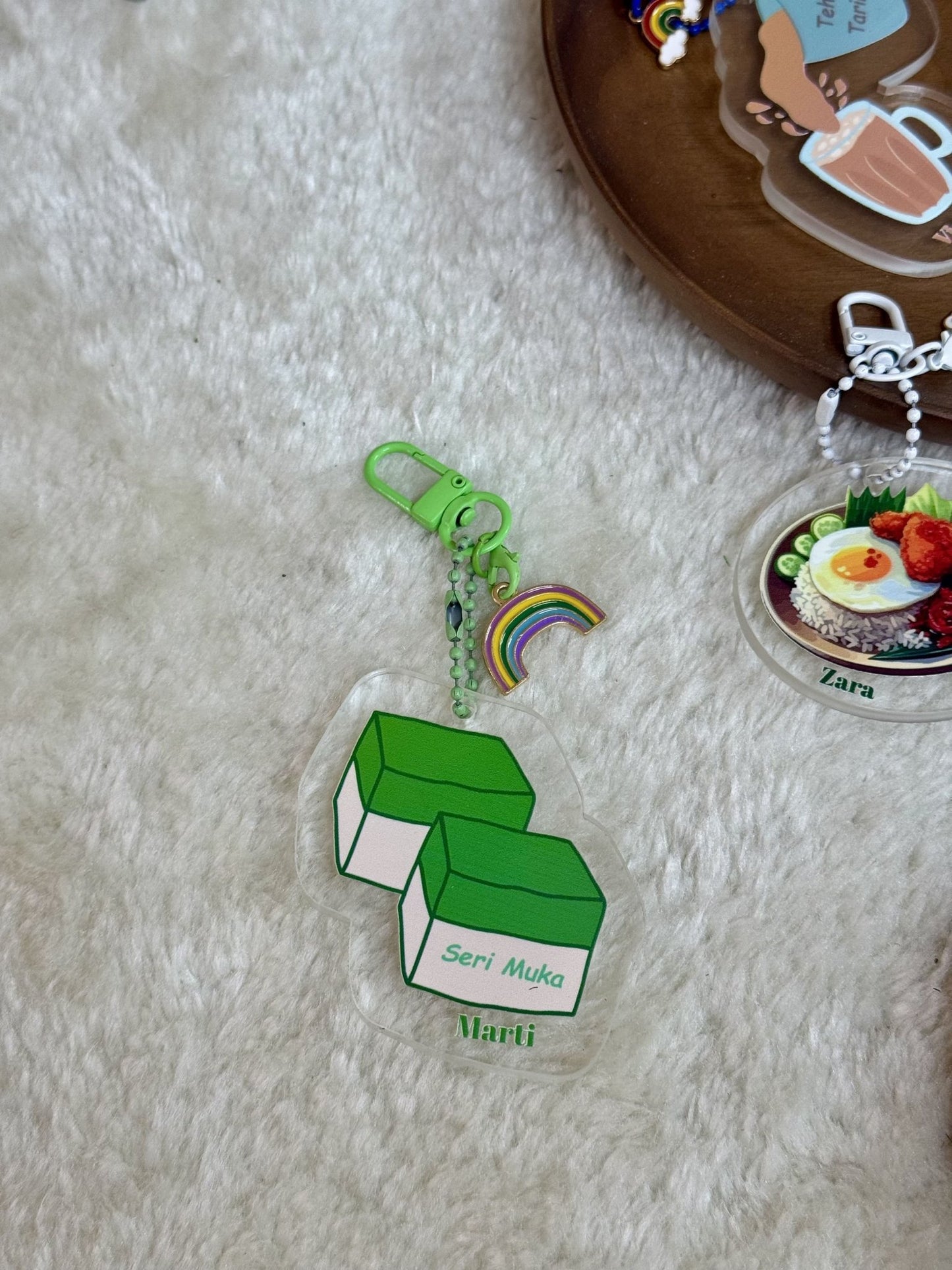 Lokal Loop Co. | Malaysia Acrylic Keychains - Personalized Gift - The Chic Habitat