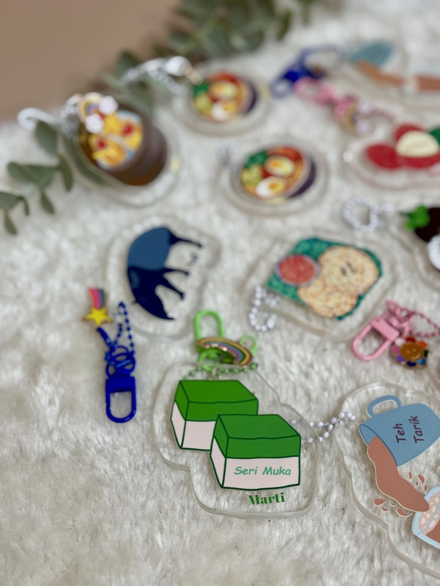 Lokal Loop Co. | Malaysia Acrylic Keychains - Personalized Gift - The Chic Habitat