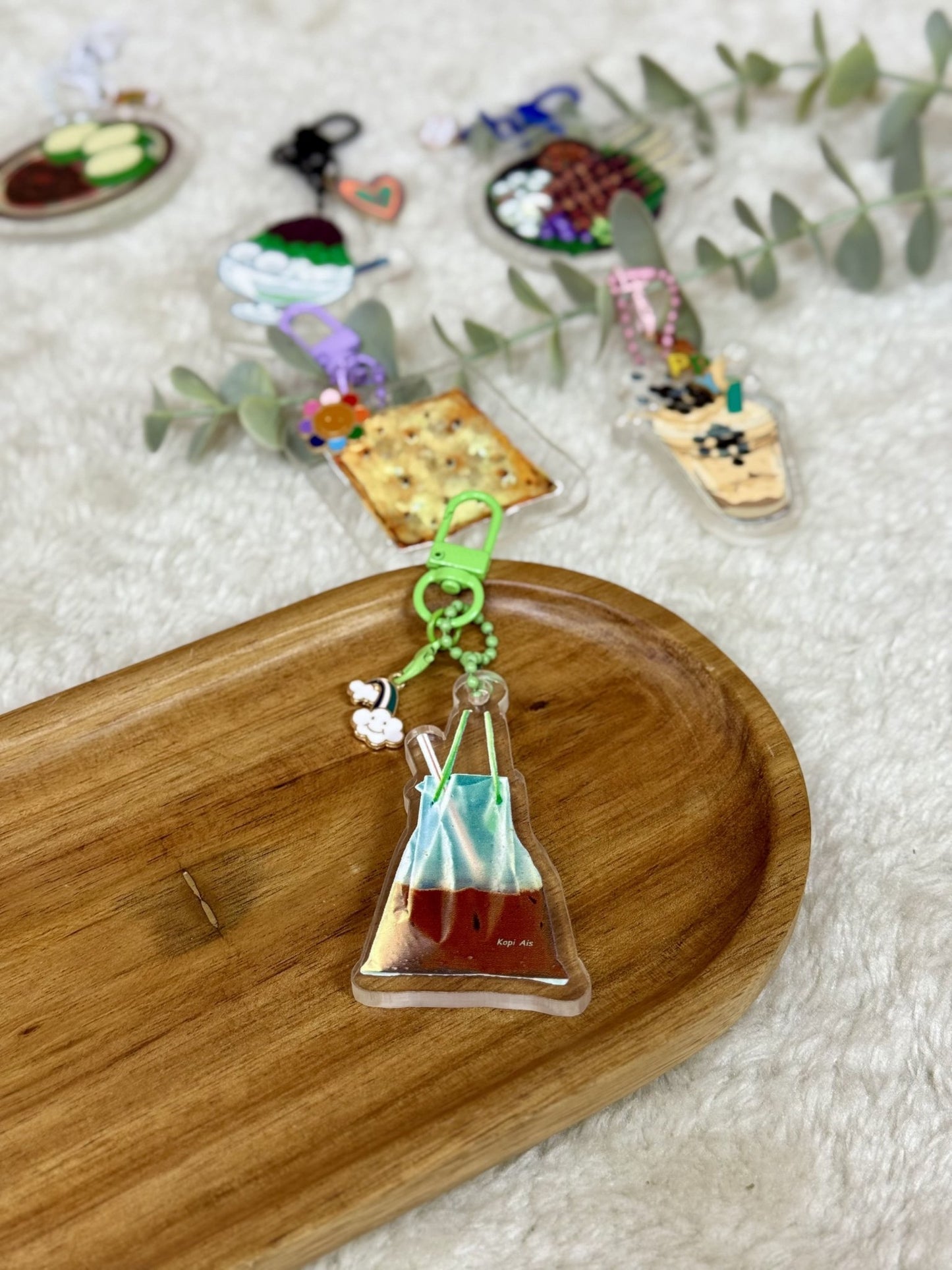 Lokal Loop Co. | Malaysia Acrylic Keychains - Personalized Gift - The Chic Habitat