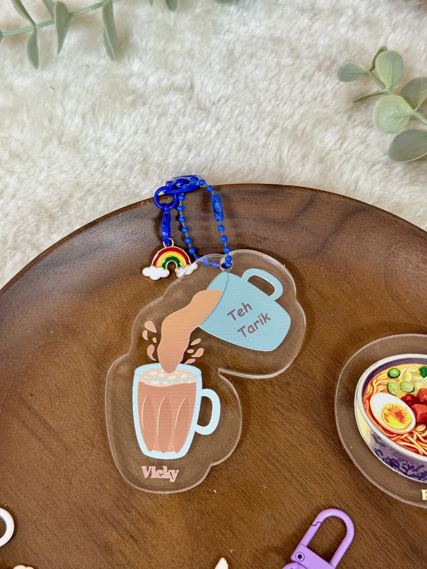 Lokal Loop Co. | Malaysia Acrylic Keychains - Personalized Gift - The Chic Habitat