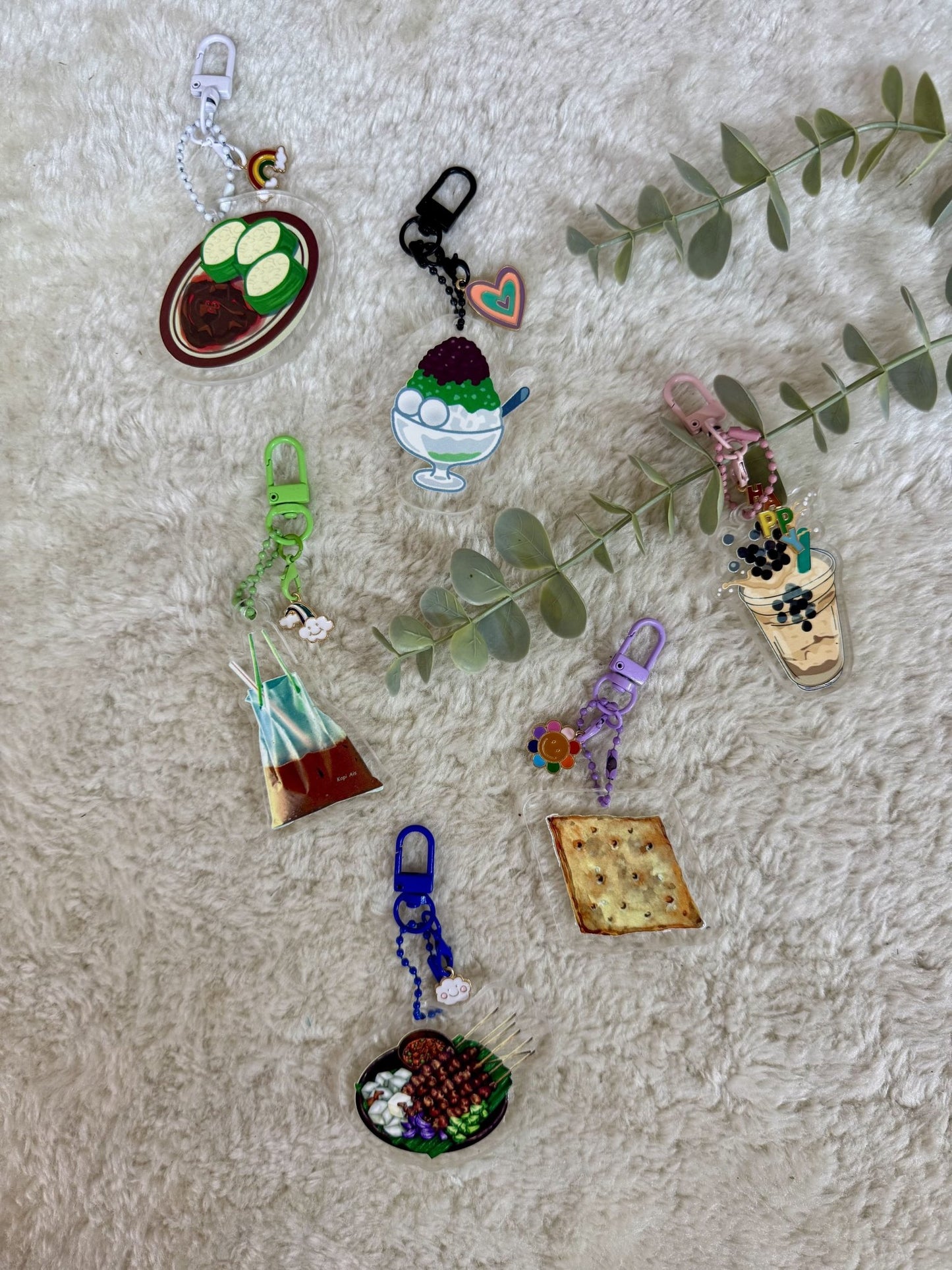 Lokal Loop Co. | Malaysia Acrylic Keychains - Personalized Gift - The Chic Habitat