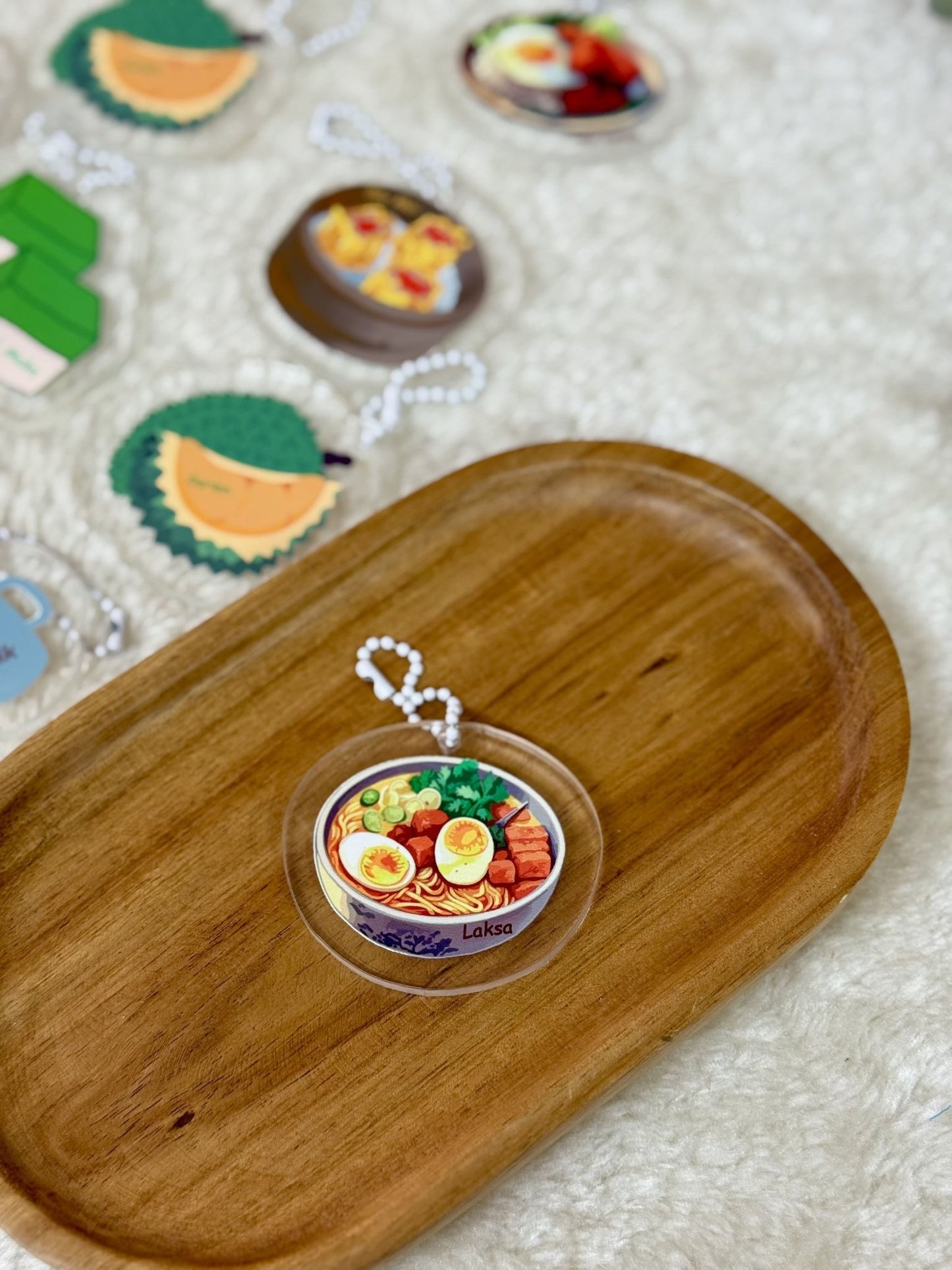 Lokal Loop Co. | Malaysia Acrylic Keychains - Personalized Gift - The Chic Habitat