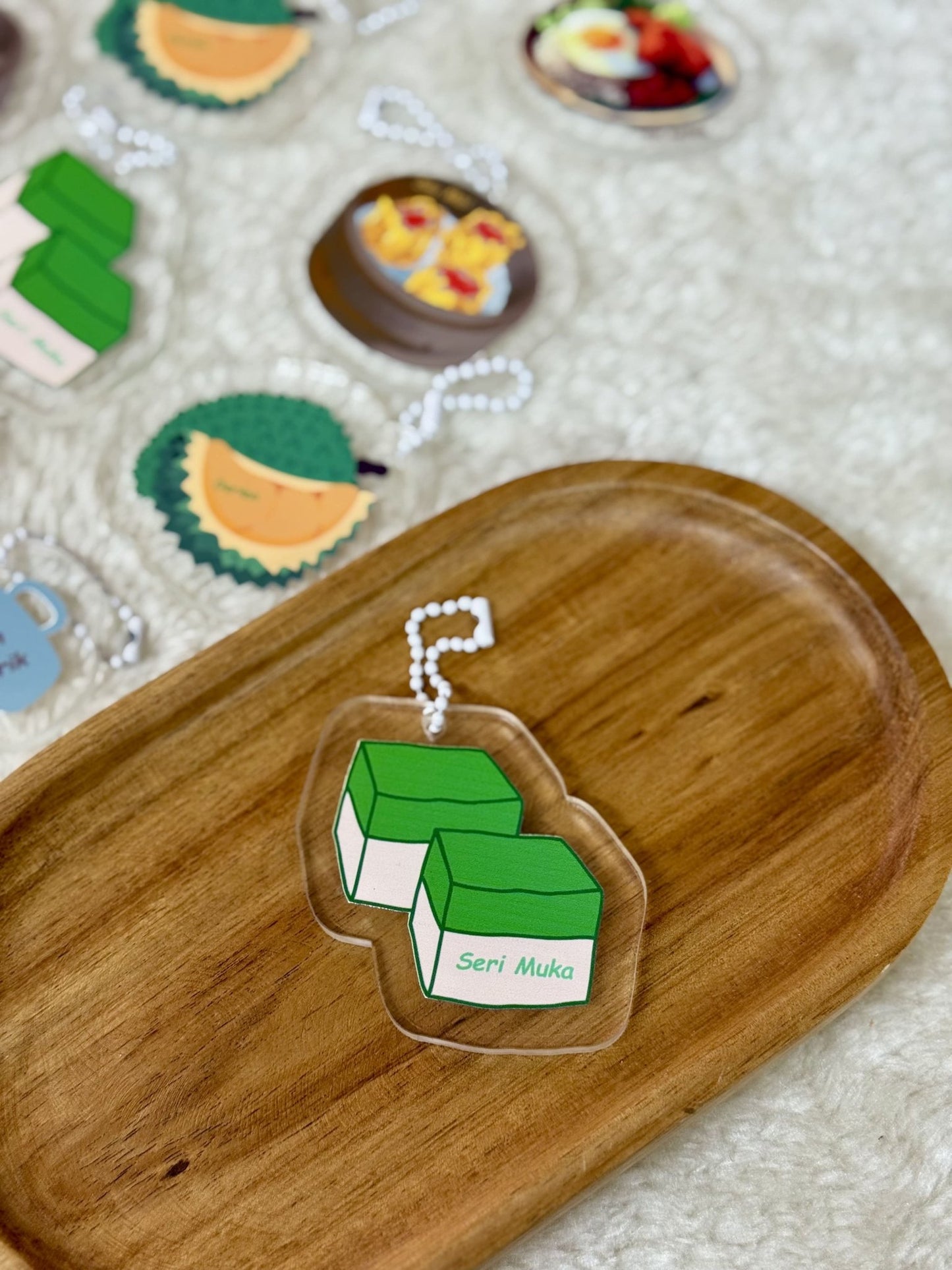 Lokal Loop Co. | Malaysia Acrylic Keychains - Personalized Gift - The Chic Habitat