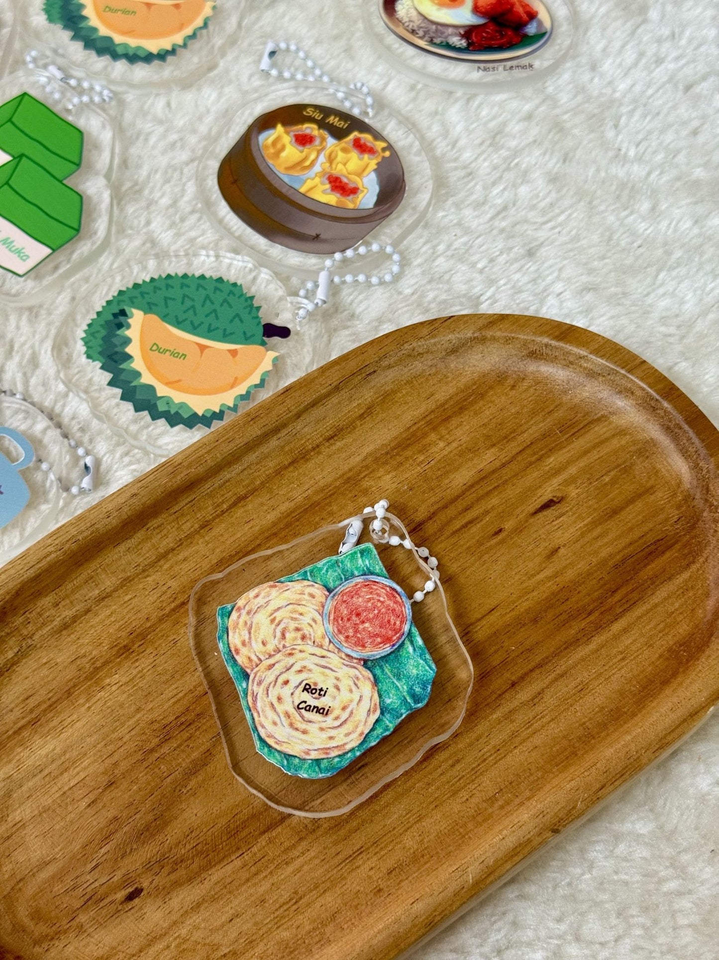 Lokal Loop Co. | Malaysia Acrylic Keychains - Personalized Gift - The Chic Habitat