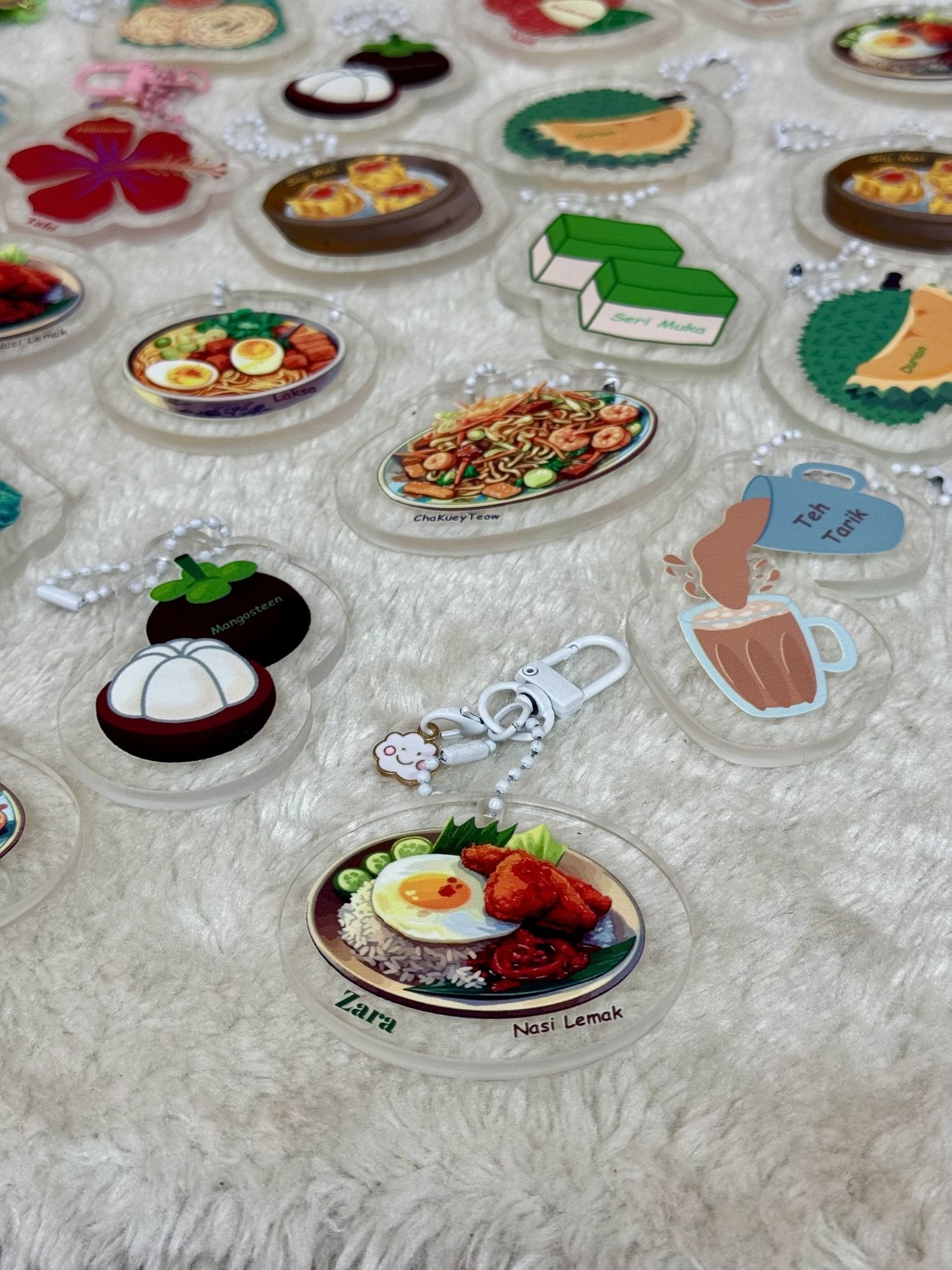 Lokal Loop Co. | Malaysia Acrylic Keychains - Personalized Gift - The Chic Habitat