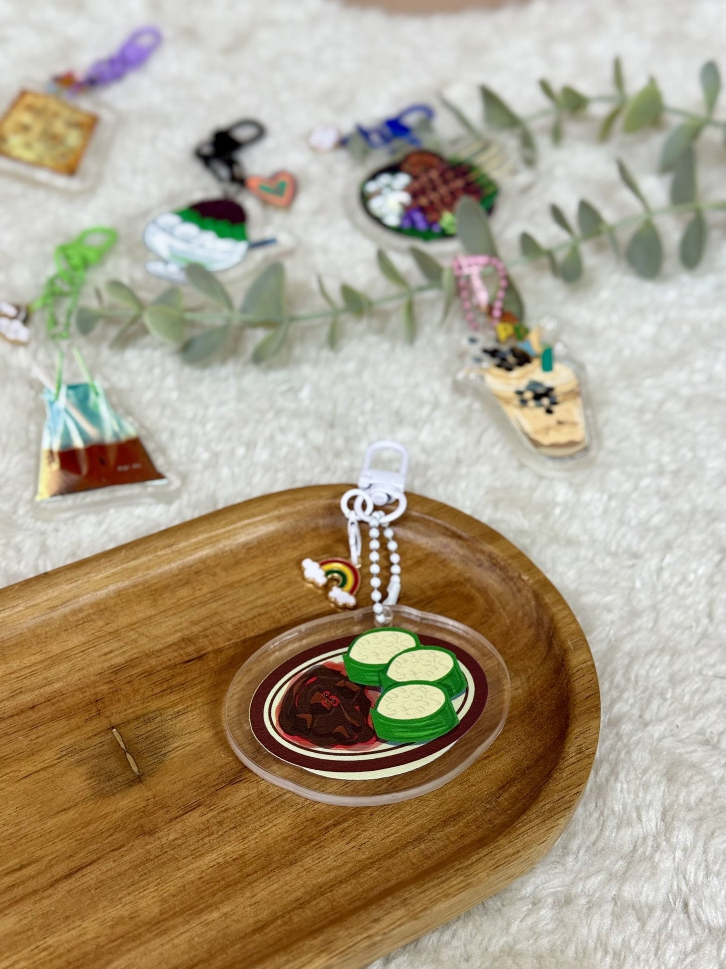 Lokal Loop Co. | Malaysia Acrylic Keychains - Personalized Gift - The Chic Habitat