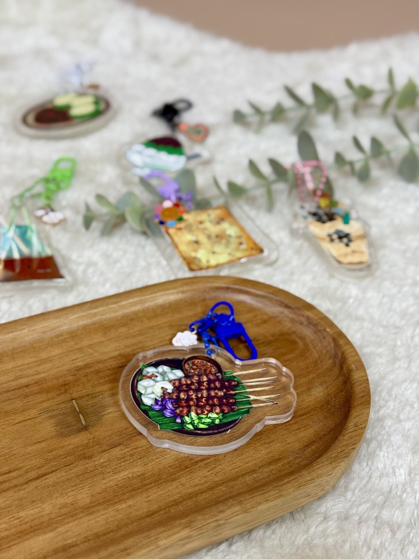 Lokal Loop Co. | Malaysia Acrylic Keychains - Personalized Gift - The Chic Habitat