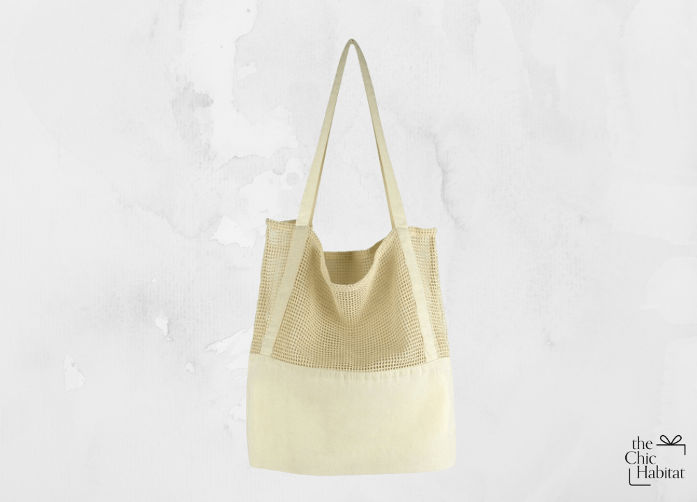 Mesh Mate | Eco Mesh Tote - Personalized Gift - The Chic Habitat