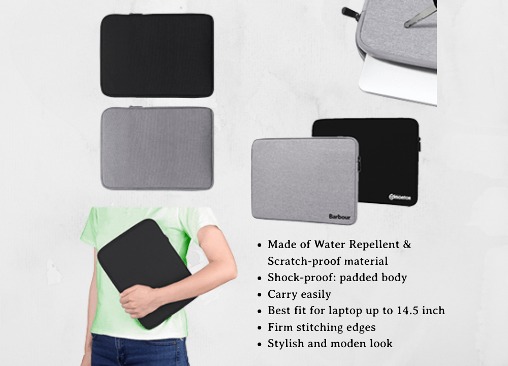 ProGuard | 15'' Polyester Laptop Sleeve - Personalized Gift - The Chic Habitat