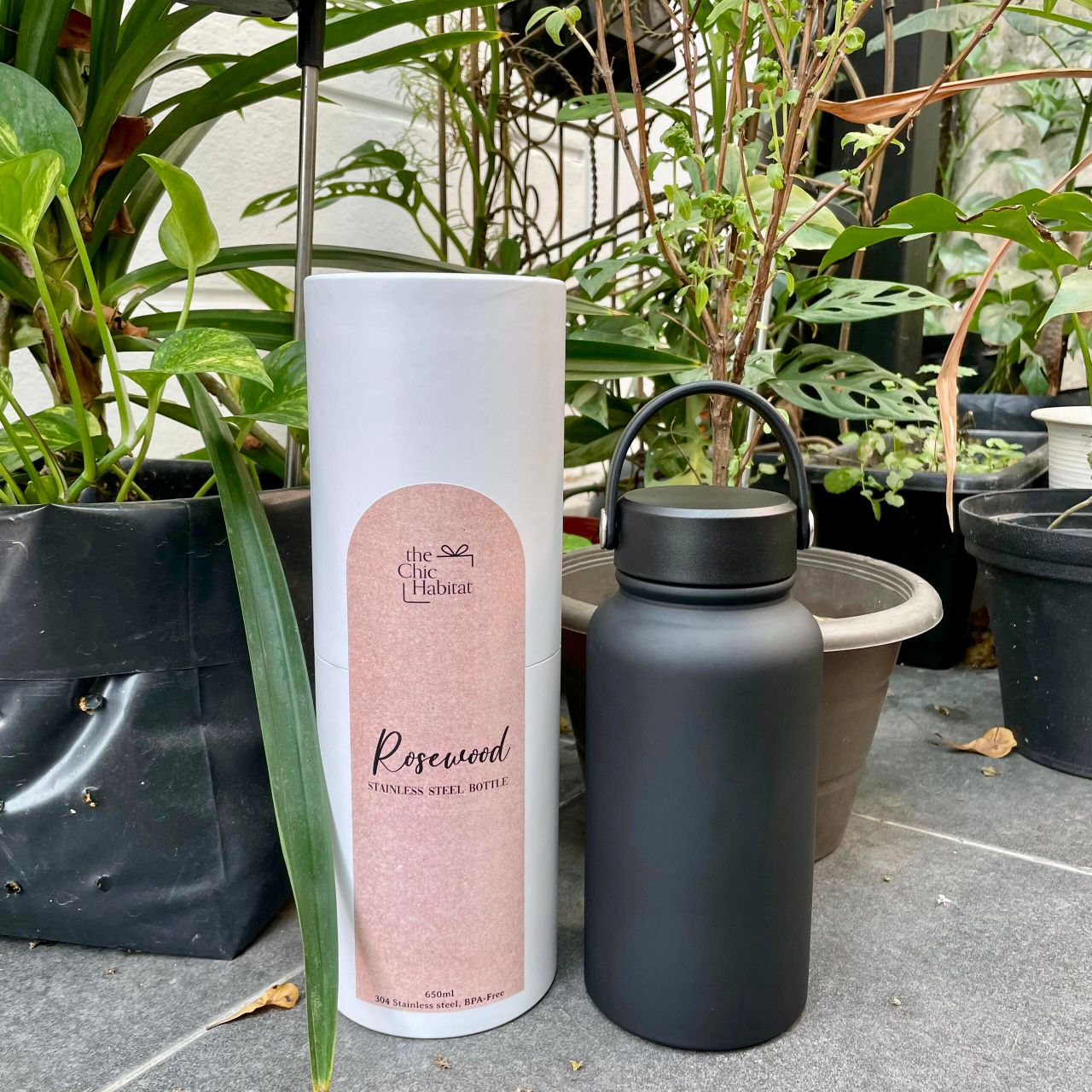 Rosewood Travel Tumbler - Personalized Gift - The Chic Habitat