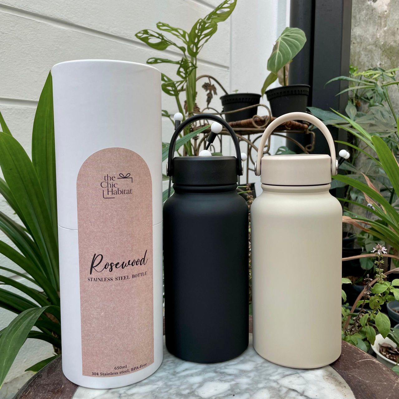 Rosewood Travel Tumbler - Personalized Gift - The Chic Habitat