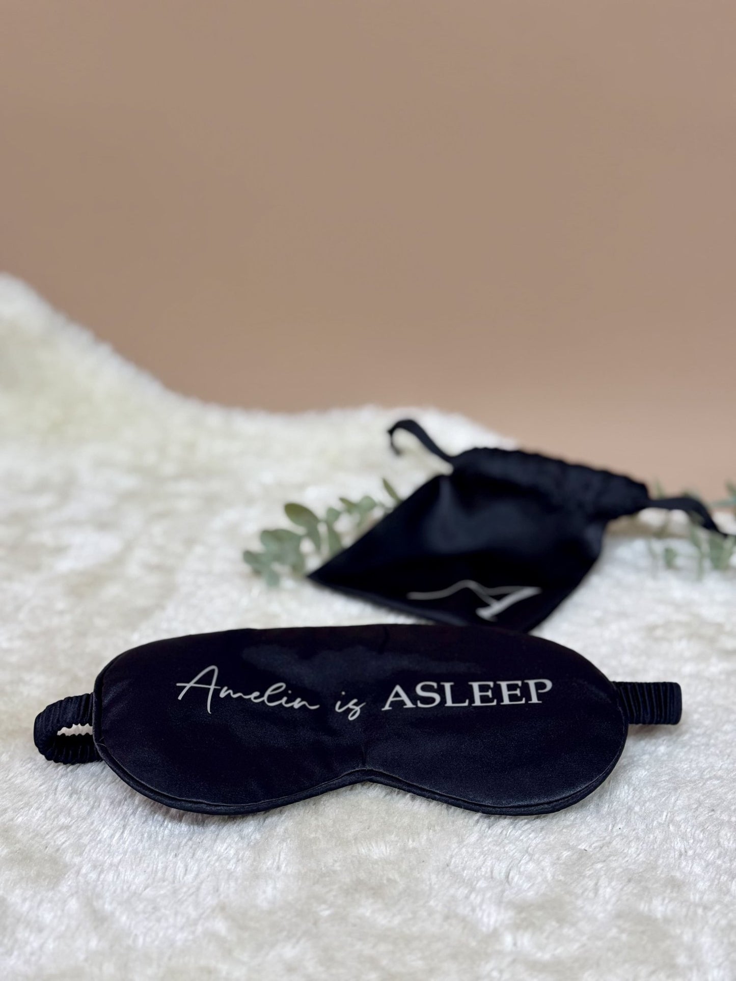Satin Slumber | Satin Eye Mask - Personalized Gift - The Chic Habitat