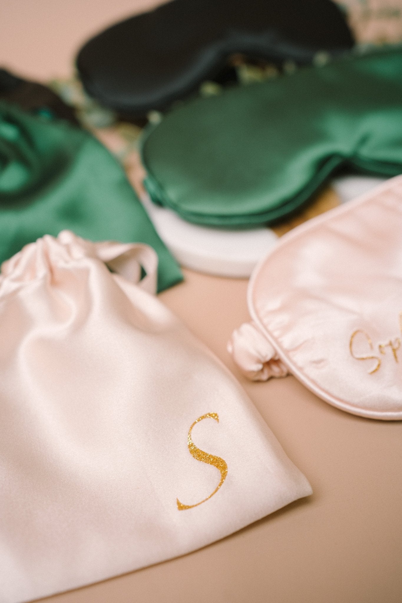 Satin Slumber | Satin Eye Mask - Personalized Gift - The Chic Habitat