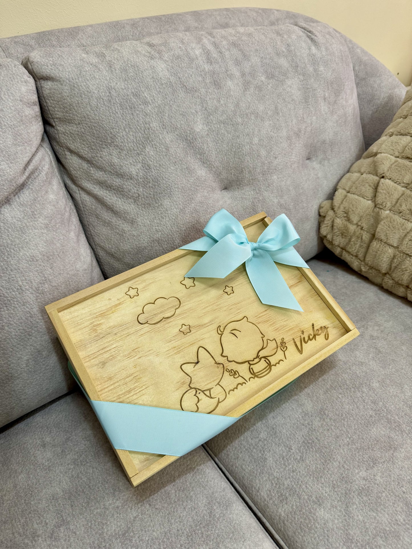 Wooden Keepsake Box | Medium