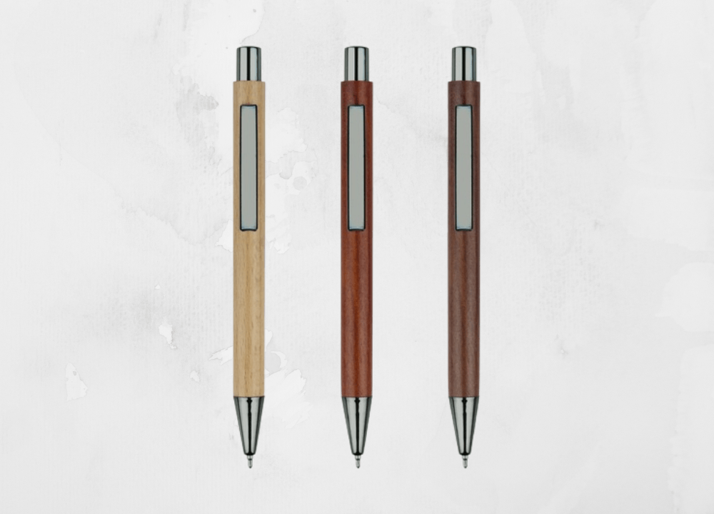 TerraTouch | Wood Ball Gel Pen - Personalized Gift - The Chic Habitat
