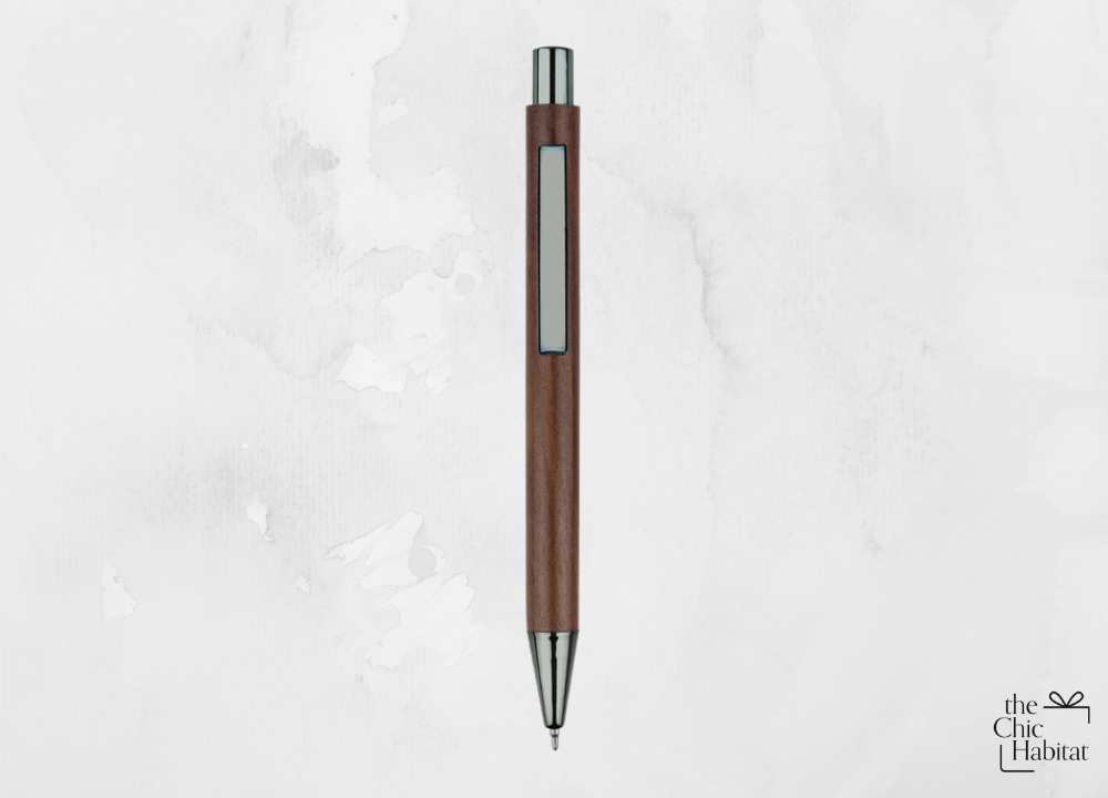 TerraTouch | Wood Ball Gel Pen - Personalized Gift - The Chic Habitat