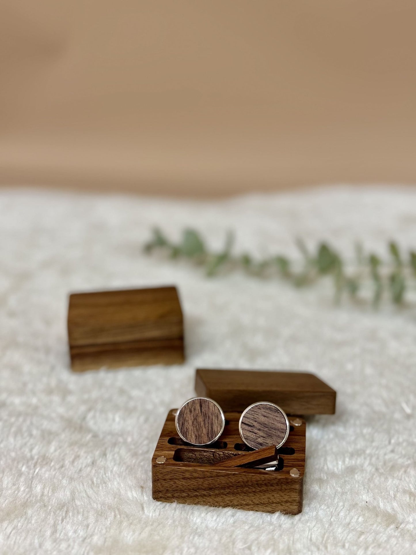 The Finishing Touch | Tie Clip & Cuff Links Set - Personalized Gift - The Chic Habitat