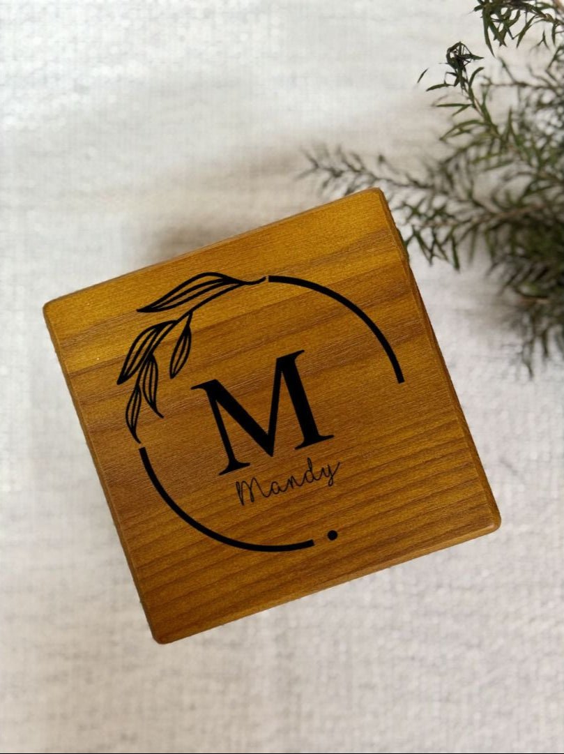 The Keeper One | Wooden Watch Box Single - Personalized Gift - The Chic Habitat