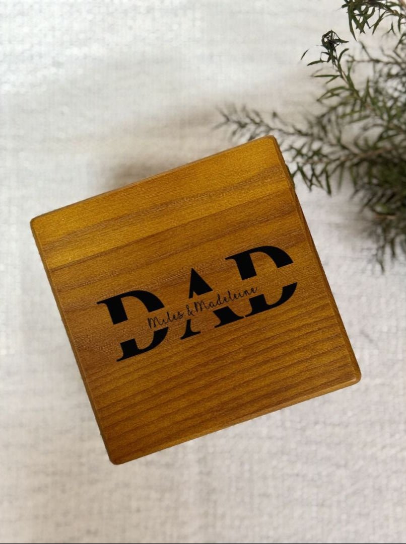 The Keeper One | Wooden Watch Box Single - Personalized Gift - The Chic Habitat