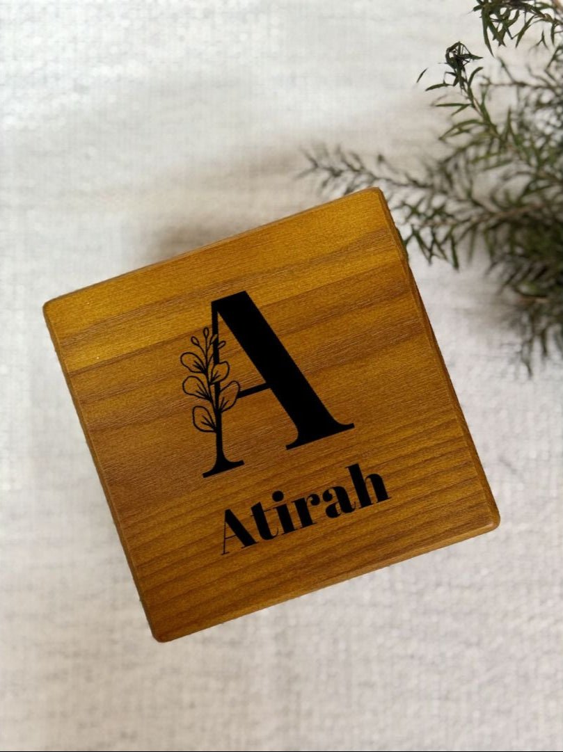 The Keeper One | Wooden Watch Box Single - Personalized Gift - The Chic Habitat