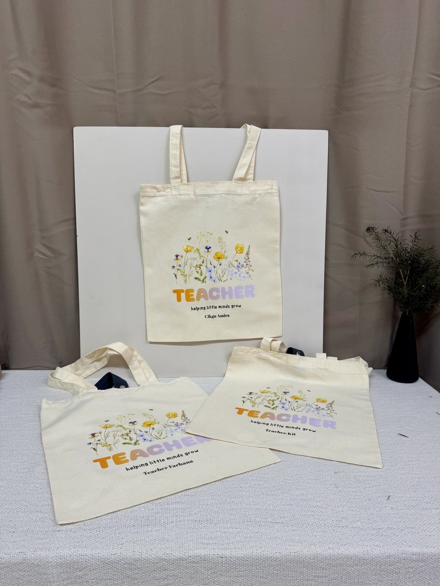 Tote - ally Thoughtful | Canvas Bag - Personalized Gift - The Chic Habitat