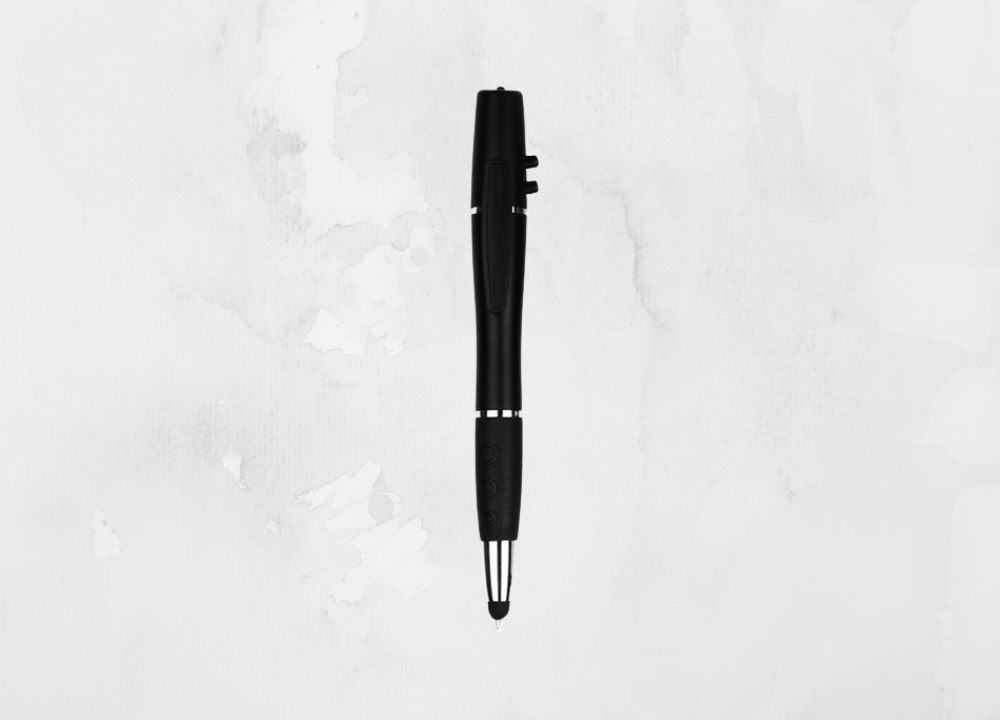 TriLite | LED, Laser Pointer & Stylus Ball Gel Pen - Personalized Gift - The Chic Habitat