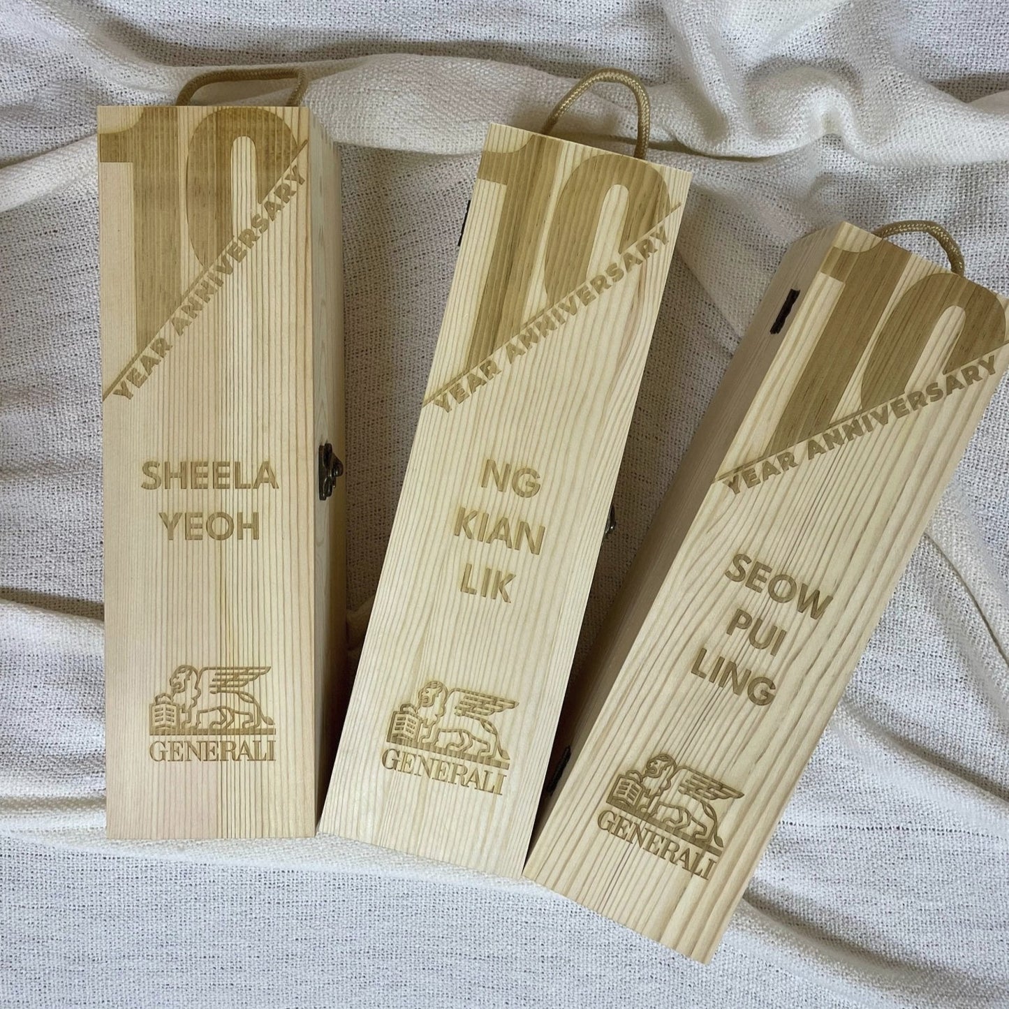 Wooden Wine Box - Single - The Chic Habitat
