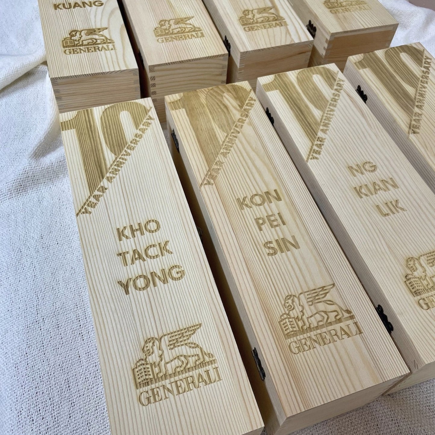 Wooden Wine Box - Single - The Chic Habitat