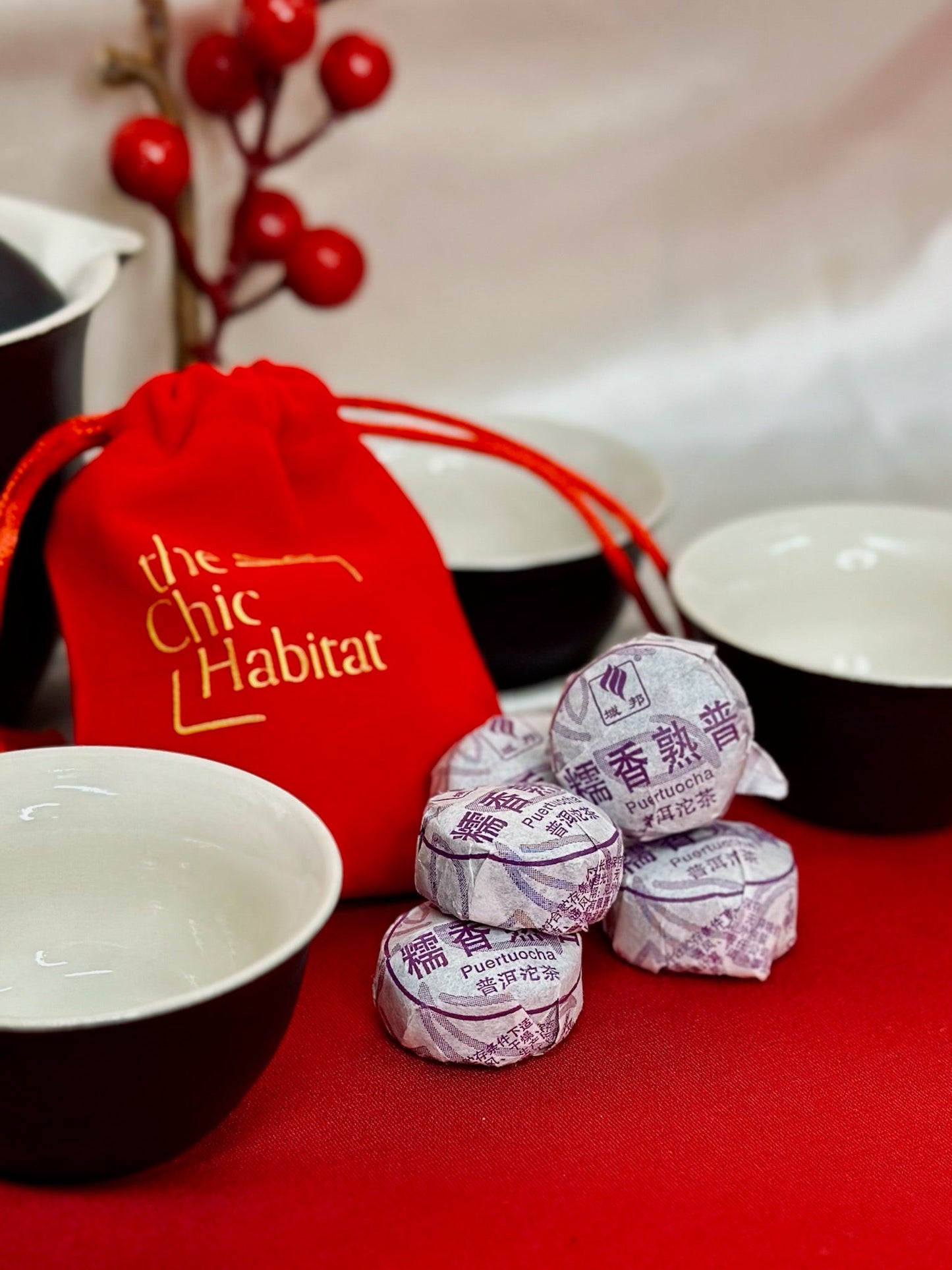 CNY 2024: Blessed Blossoms - 龍情盛意 -- The Chic Habitat