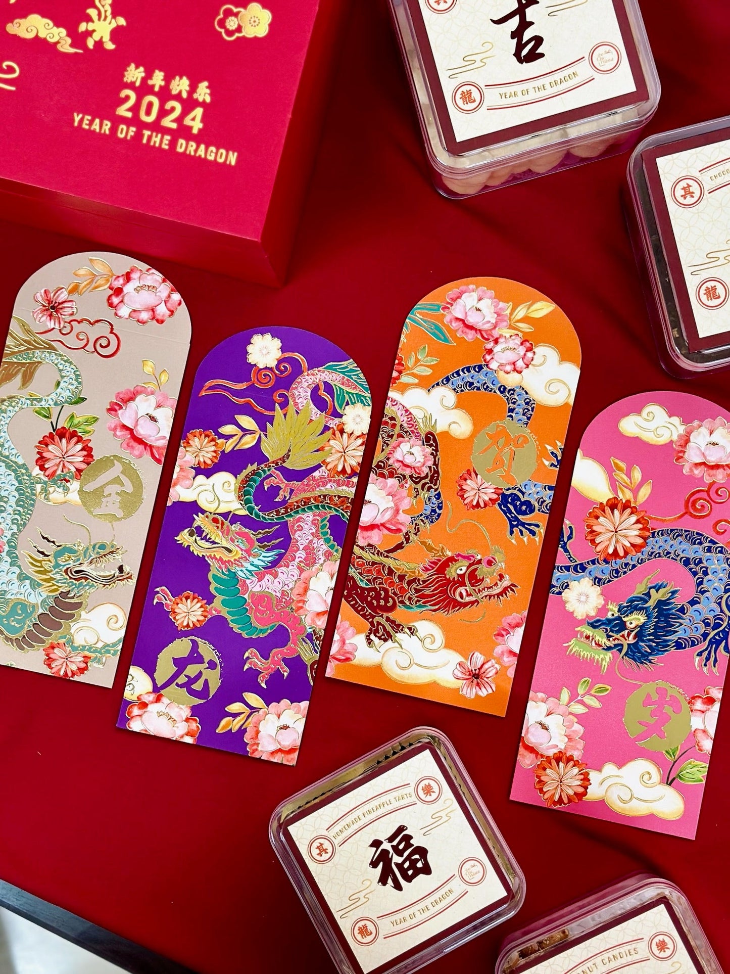 CNY 2024: Crimson Harmony - 和樂龍龍 -- The Chic Habitat