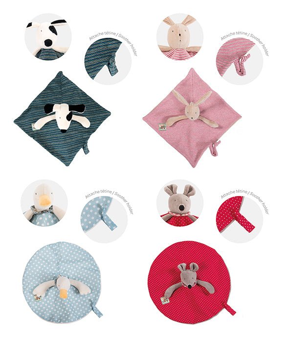 Moulin Roty | La Grande Familie Les Doudous Comforters - The Chic Habitat