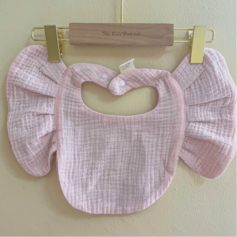 PoppyCo. | Drool Bib with Wings - The Chic Habitat