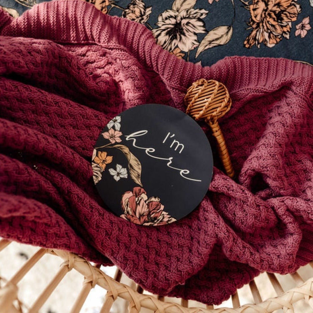 Snuggle Hunny Kids | Reversible Milestone Cards - The Chic Habitat